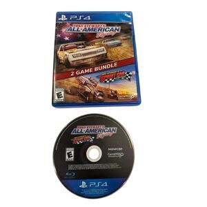 Tony Stewart's All-American Racing 2 Game Bundle PS4 Video Game